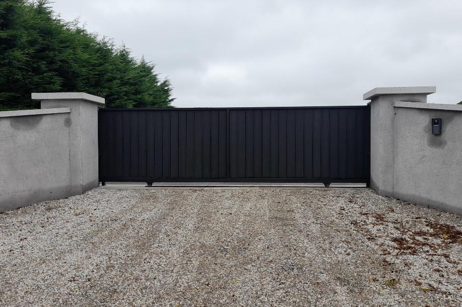 Sliding gate in Caragh, Co. Kildare